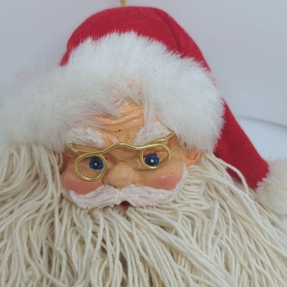 Vintage Santa Ornament Christmas Ornament Santa Claus Ornament - Picture 4 of 4